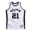 Dres Mitchell & Ness Platinum Swingman Jersey NBA San Antonio Spurs Tim Duncan 21