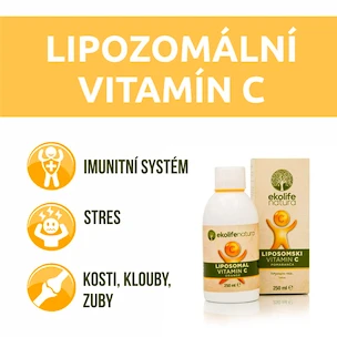 Ekolife Natura  Liposomal Vitamin C 500 mg (Lipozomální vitamín C) 100 ml