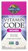 EXP Garden Of Life Vitamin Code Raw - Multivitamín pre Ženy 120 kapsúl