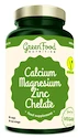 EXP GreenFood Calcium Magnesium Zinc Chelát 90 kapslí