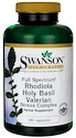 EXP Swanson Full Spectrum Rhodiola Holy Basil Valerian Stress Complex (Rozchodnica ružová , Bazalka indická , Kozlík lekársky) 180 kapsúl