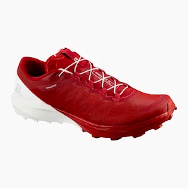 !FAULTY! Pánska bežecká obuv Salomon Sense 4 PRO červeno-biela, UK 10,5 UK 10,5
