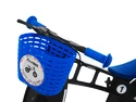FirstBike košík na riadidlá modrý