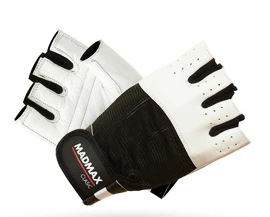 Fitness rukavice MadMax Clasic MFG248 Black/White