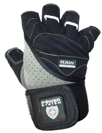Fitness rukavice Power System Raw Power Black/Gray