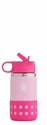 Fľaša Hydro Flask  Wide Mouth Kids Straw Lid & Boot 12 oz (355 ml)