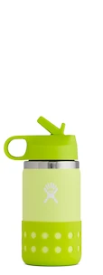 Fľaša Hydro Flask  Wide Mouth Kids Straw Lid & Boot 12 oz (355 ml)