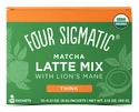Four Sigmatic  Lions Mane Mushroom Matcha Latte Mix 10×6 g
