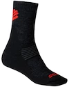 Funkčné ponožky Sensor Expedition Merino čierno-červené