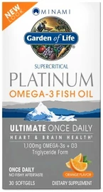 Garden of Life Minami Platinum Omega-3 rybí olej 30 kapsúl