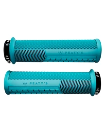 Gripy PEATY'S Monarch knurl thick turquoise (pgm-knl-thk-trq-20)