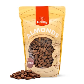 Grizly Mandle natural neloupané 1000 g