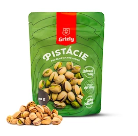 Grizly Pistácie pražené solené Jumbo 250 g