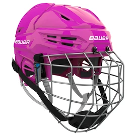 Hokejová prilba Bauer RE-AKT 55 Combo Pink Senior