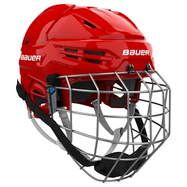 Hokejová prilba Bauer RE-AKT 55 Combo Red Senior