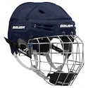 Hokejová prilba Bauer RE-AKT 65 Combo Navy Senior