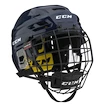 Hokejová prilba CCM Tacks 210 Combo Dark Blue Senior