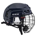 Hokejová prilba CCM Tacks 210 Combo Dark Blue Senior
