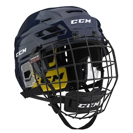 Hokejová prilba CCM Tacks 210 Combo Dark Blue Senior