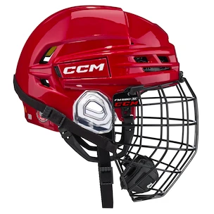 Hokejová prilba CCM Tacks 720 Combo Red Senior L