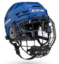 Hokejová prilba CCM Tacks 910 Combo Royal Blue Senior