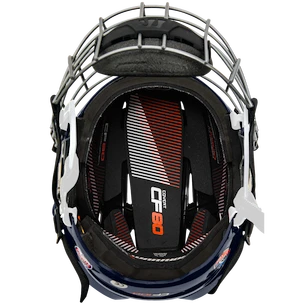 Hokejová prilba Warrior Covert CF 80 Combo Navy Senior