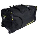 Hokejová taška na kolieskach Fischer  DeLuxe Black/Yellow Žiak (youth)