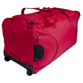 Hokejová taška na kolieskach Fischer DeLuxe Red/Black Žiak (youth)