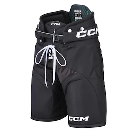 Hokejové nohavice CCM JetSpeed FTWomen Velcro Black Junior