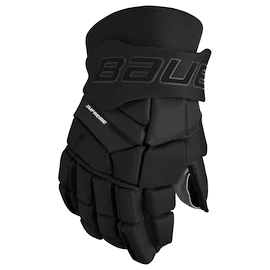 Hokejové rukavice Bauer Supreme M3 Black Intermediate