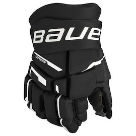 Hokejové rukavice Bauer Supreme M3 Black/White Junior