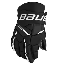 Hokejové rukavice Bauer Supreme M3 Black/White Senior