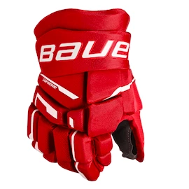 Hokejové rukavice Bauer Supreme M3 Red Junior