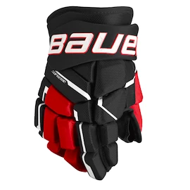 Hokejové rukavice Bauer Supreme M5PRO Black/Red Intermediate