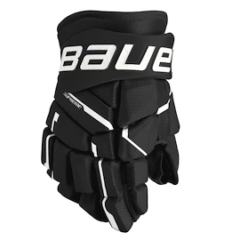 Hokejové rukavice Bauer Supreme M5PRO Black/White Intermediate