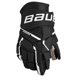 Hokejové rukavice Bauer Supreme M5PRO Black/White Senior