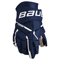 Hokejové rukavice Bauer Supreme M5PRO Navy Intermediate 12 palcov
