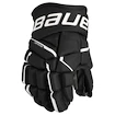 Hokejové rukavice Bauer Supreme MACH Black/White Junior