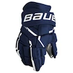Hokejové rukavice Bauer Supreme MACH Navy Intermediate 12 palcov