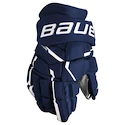 Hokejové rukavice Bauer Supreme MACH Navy Intermediate 12 palcov