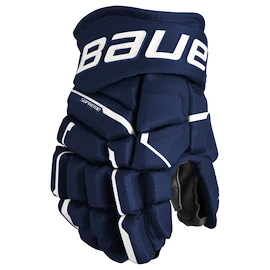 Hokejové rukavice Bauer Supreme MACH Navy Junior