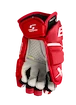 Hokejové rukavice Bauer Supreme MACH Red Intermediate