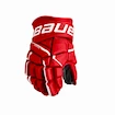 Hokejové rukavice Bauer Supreme MACH Red Junior