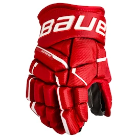 Hokejové rukavice Bauer Supreme MACH Red Junior