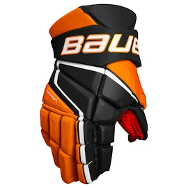 Hokejové rukavice Bauer Vapor 3X Black/Orange Senior