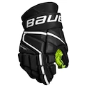 Hokejové rukavice Bauer Vapor 3X Black/White Junior 11 palcov