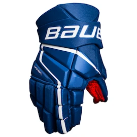 Hokejové rukavice Bauer Vapor 3X Blue Senior
