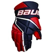Hokejové rukavice Bauer Vapor 3X Navy/Red/White Intermediate
