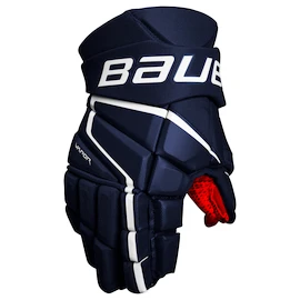 Hokejové rukavice Bauer Vapor 3X Navy Senior