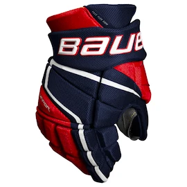 Hokejové rukavice Bauer Vapor 3X PRO Navy/Red/White Junior